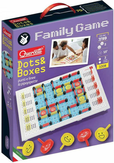 Brettspiel Dots and Boxes für 2 Spieler 7+ Jahre 1008 (EN) Quercetti