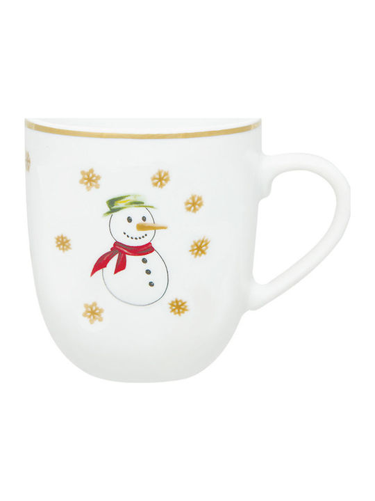 Noel snowman mug 350ml by Ionia