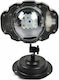 Proiector De Crăciun Cu Iluminare Colorată Electric IP44 Pentru Exterior Snow Flower Cu Telecomandă