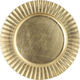 Atmosphera Christmas Plate Gold D33cm.