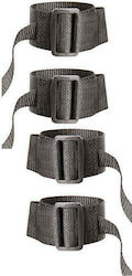 Guilty Pleasure Wrist & Ankle Restraint Set Σετ για Δέσιμο στο Κρεβάτι Black