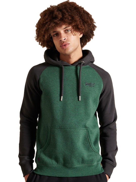 Superdry Ovin Vintage Sweatshirt with Hood Heri...