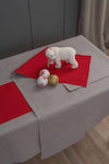 Palamaiki CD01 Christmas Tablecloth Fabric Gray...