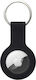 Holder Silicone Keychain Case for AirTag Black