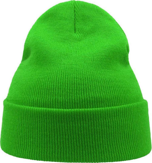 863 Wind Beanie Männer Beanie Gestrickt Green Fluo