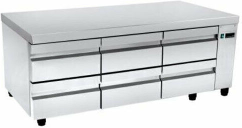 Niki Inox Workbench Fridge Without Motor H64xW150xD70cm