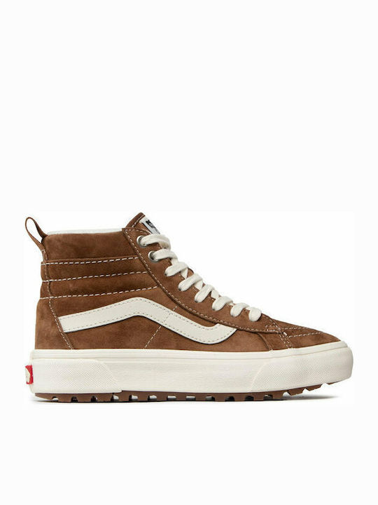 Vans Sk8-Hi MTE-1 Flatforms Μποτάκια Καφέ