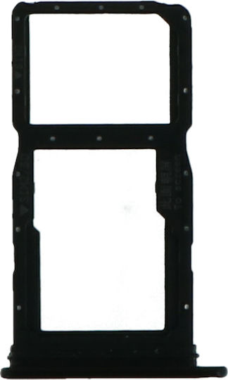 Sim-Kartenhalterung Schwarz Huawei P20 Lite