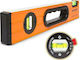 Handy 01009 Αλφάδι Αλουμινίου Μαγνητικό 40εκ. με 2 Μάτια