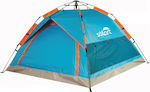 Solart Beach Tent with Automatic Mechanism Blue