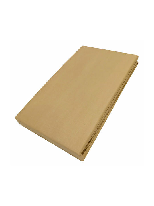 Le Blanc Extra Σεντόνι Υπέρδιπλο 250x270εκ. Μπέζ