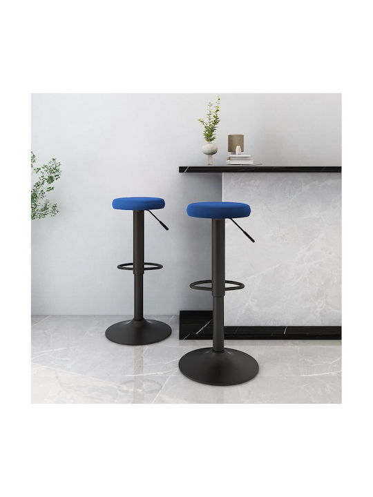 Hocker Bar mit Höhenverstellbar Blue 2Stück 31x...