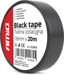 AMiO Insulation Tape 19mm x 20m 02464/AM Black