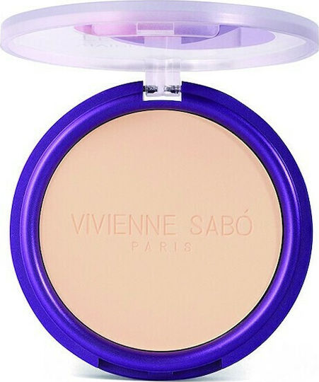 Vivienne Sabo Mattifying Pressed Powder Teinte Absolute Matte 02 Bej deschis 6gr