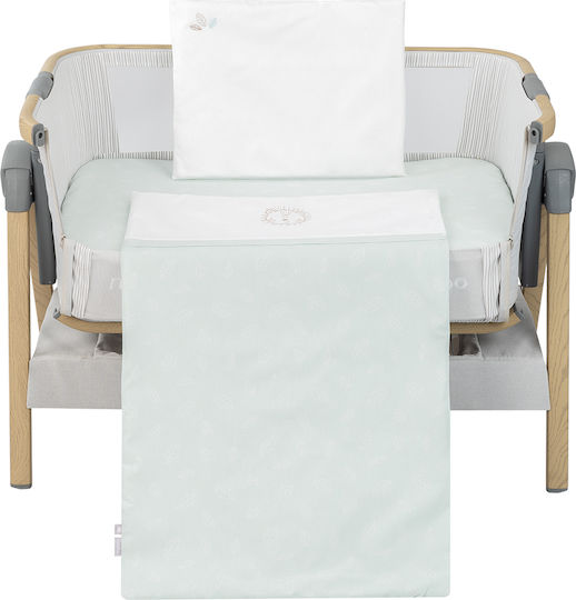 Kikka Boo Baby Cradle Bedding Set Jungle King 5pcs Green