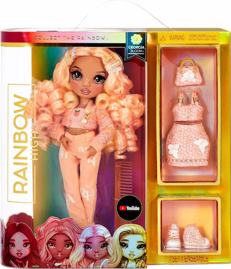 MGA Entertainment Doll Rainbow High Fashion Peach for 6++ years