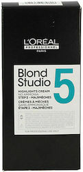 L'Oreal Professionnel Blond Studio 5 Step 2 Bleaching Cream Up To 5 Grades Ammonia Free 25gr