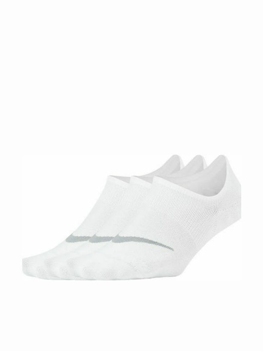 Nike Everyday Plus Αθλητικές Κάλτσες Λευκές 3 Ζ...