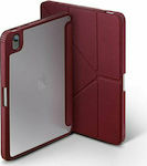 Uniq Moven Flip Cover Synthetic Leather / Plastic Burgundy (iPad mini 2021) UNIQ-PDM6(2021)-MOVMRN