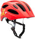 Crazy Safety Cute Kinderfahrrad- / Rollerhelme Fahrrad / Scooter City Rot mit integrierter LED-Lampe