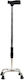 Walking Stick Four-Legged Walking Stick Silver 730113