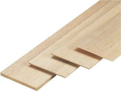 Wooden Sheets 100x10cm Wood Balsa 10x100cm/4mm