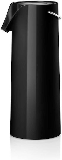 Eva Solo Pump Vacuum Jug Thermos Stainless Steel 1.8L Black