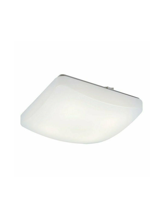 Rabalux Igor Μοντέρνα Πλαστική Πλαφονιέρα Οροφής με Ενσωματωμένο LED σε Λευκό χρώμα 30cm