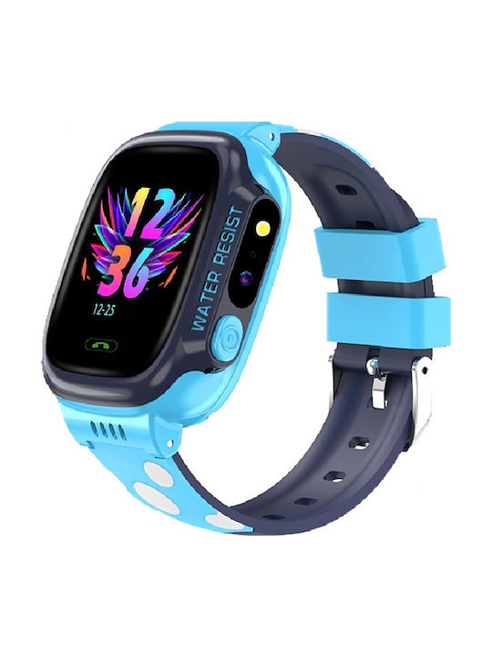 Παιδικό Smartwatch με GPS & Κάμερα Μπλε