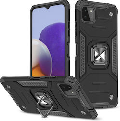 Wozinsky Ring Armor Μαύρη (Galaxy A22 4G)