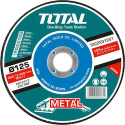 Total Grinding Disc Metal 125mm Set 1pcs