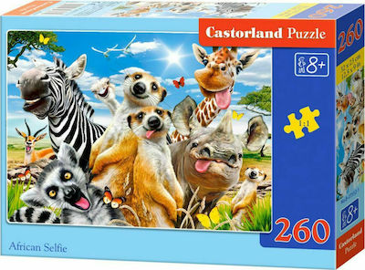 Kids Puzzle African Selfie for 8++ Years 260pcs Castorland