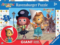 Kinderpuzzle Ο Πινόκιο και οι Φίλοι του für 3++ Jahre 24pcs Ravensburger