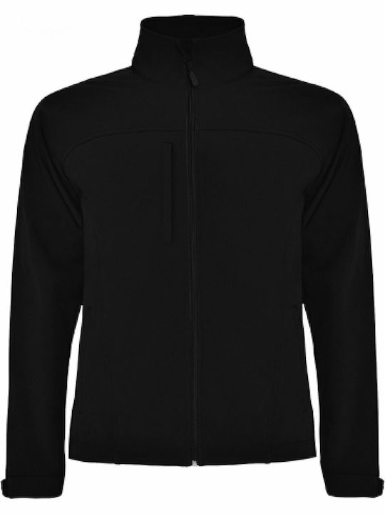 Rudolph Winter Jacke Softshell Wasserdicht und Winddicht Schwarz
