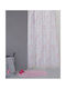 Palamaiki Bouquet Fabric Shower Curtain 180x180cm Ροζ 9-200820-002