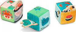 Lilliputiens Activity Cube Jungle Hide-and-seek Set Of Cubes made of Fabric for 18++ Months