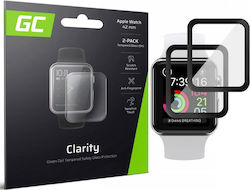 Green Cell Clarity 2 Bucăți Tempered Glass Apple Watch 42mm 2 Bucăți GL88