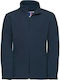 Russell Athletic Boys Fleece Sweatshirt Outdoor with Zipper Blue