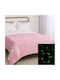 Silk Fashion Decke Unicorn Leuchtend Rosa 170x220cm