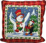 Viopros Christmas Decorative Pillow Square Multicolour 40x40pcs