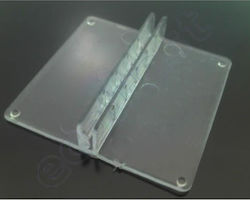 Plastic Reading Stand in Transparent Color 5x5cm.