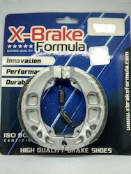 Brake Pads X-Brake Front & Rear Brake Pads for Kazer 115 / Max 100 / FX 125 / Kriss 115 for Kawasaki Max 100 Modenas Kriss / Kriss 125