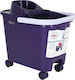 Rayen Mop Bucket with Squeezer and Wheels Plast...