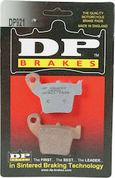 DP-Brakes Motorradbremsbeläge Rückseite
