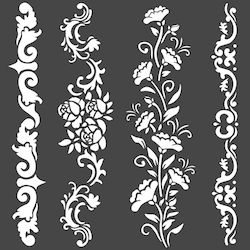 Stamperia Schablonen Designs Borders