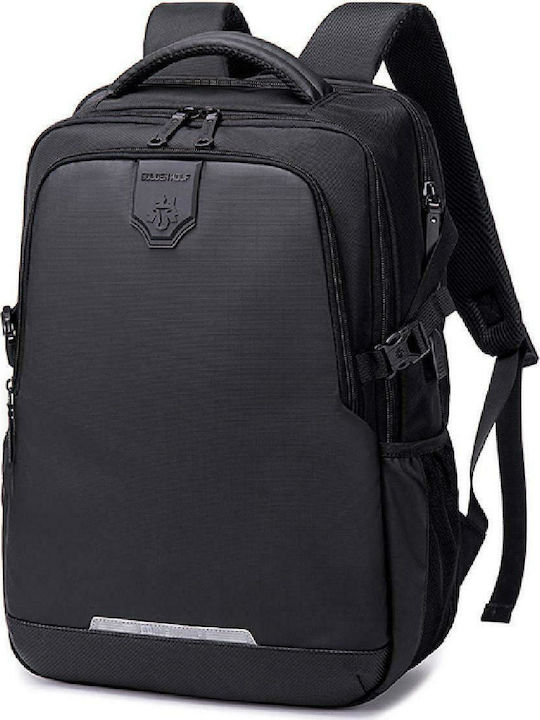 Arctic Hunter Golden Wolf GB00444 Waterproof Backpack Backpack for 15.6" Laptop Black