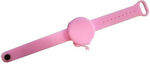 Wisewer Bracelet with Dispenser Disinfectant Bracelet,Βραχιόλι απολυμαντικού Pink