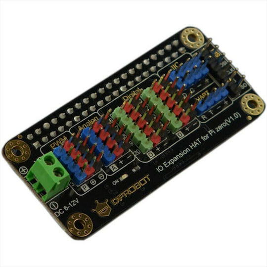 DFRobot IO Expansion HAT for Raspberry Pi Zero/Zero W (DFR0604)