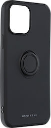 Roar Amber Back Cover Silicone Black (iPhone 13...