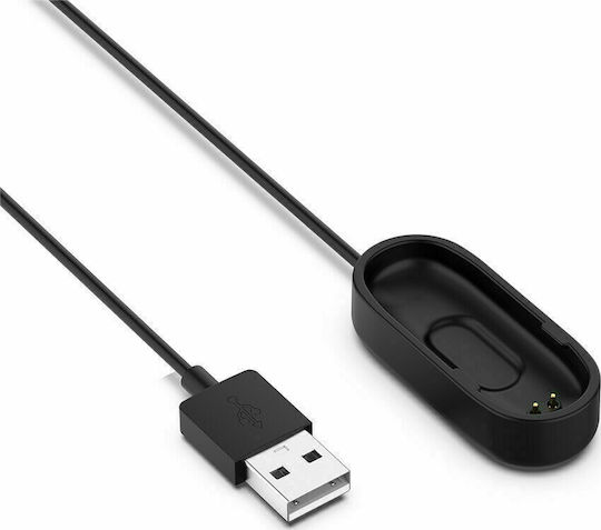 Καλώδιο Φόρτισης 15cm Φορτιστής για Mi Smart Band 4 Μαύρος